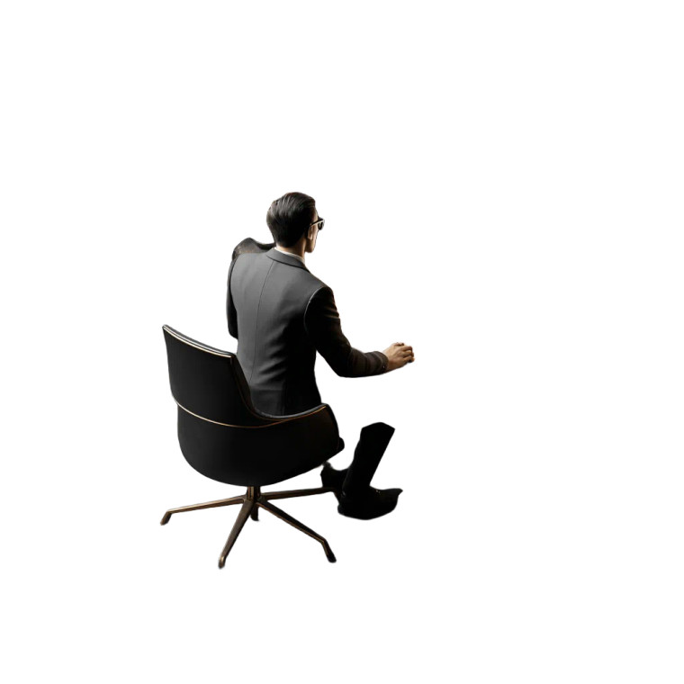 Business Man Working V3 Vinyl Car Decal Sticker – Waterproof & UV-Resistant 6.826666666666667"