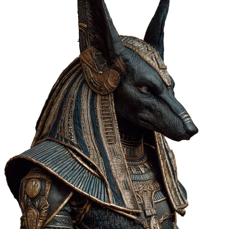 Anubis Portrait V6 Vinyl Car Decal Sticker – Waterproof & UV-Resistant 3.4133333333333336" Anubis Portrait V6 Vinyl Car Decal Sticker – Waterproof & UV-Resistant 3.4133333333333336"