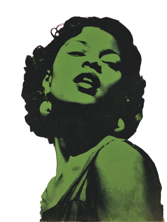 African Woman Singing Vinyl Car Decal Sticker – Waterproof & UV-Resistant 4.1066666666666665"