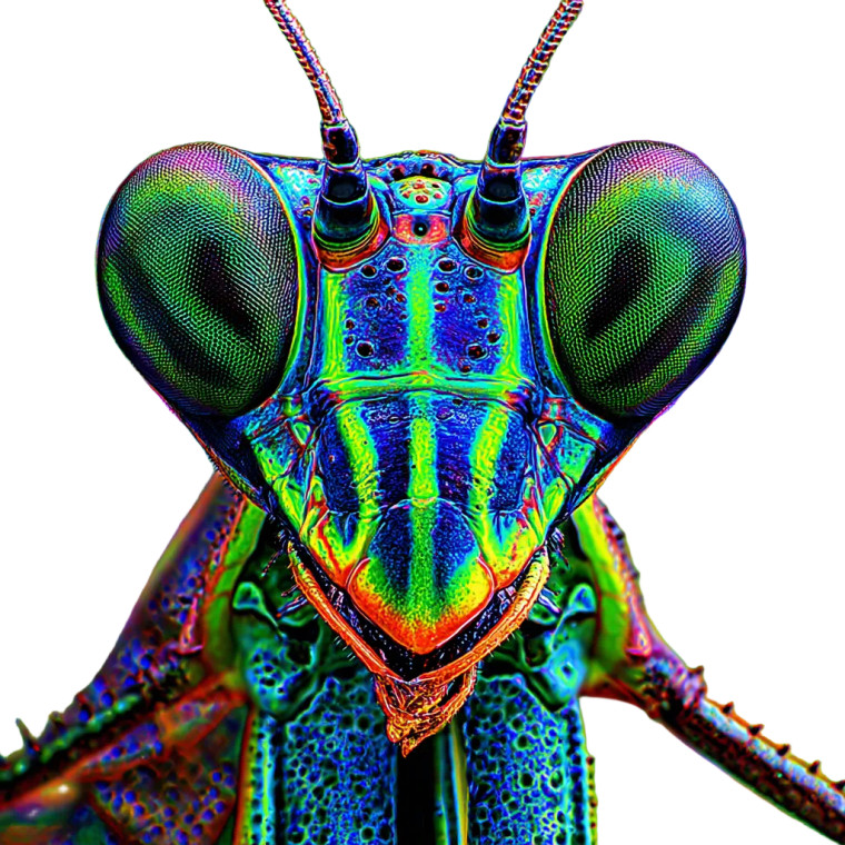 Mantis Beings Vinyl Car Decal Sticker – Waterproof & UV-Resistant 3.4133333333333336"