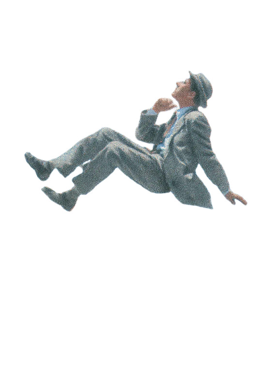 Flying Suit Man Vinyl Car Decal Sticker – Waterproof & UV-Resistant 8.213333333333333"