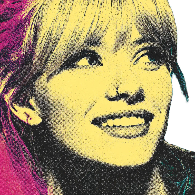 Warhol-Inspired Portrait Vinyl Car Decal Sticker – Waterproof & UV-Resistant 3.4133333333333336"