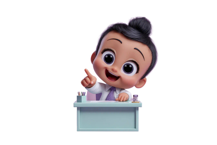 Baby Boss V2 Vinyl Car Decal Sticker – Waterproof & UV-Resistant 5.97333333333333