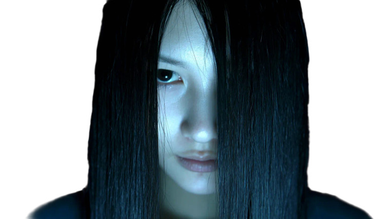 Horror Woman Portrait Vinyl Car Decal Sticker – Waterproof & UV-Resistant 2.72"