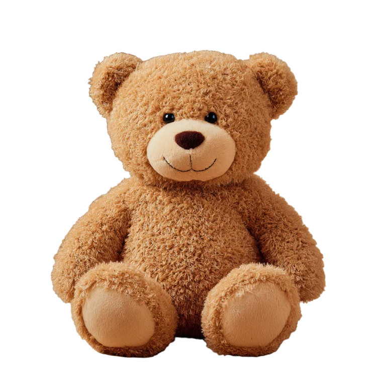 Cute Brown Teddy Vinyl Car Decal Sticker – Waterproof & UV-Resistant 6.826666666666667"