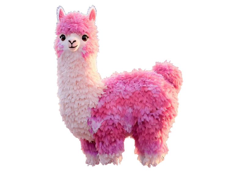 Cute Cartoon Alpaca Vinyl Car Decal Sticker – Waterproof & UV-Resistant 3.0933333333333333"
