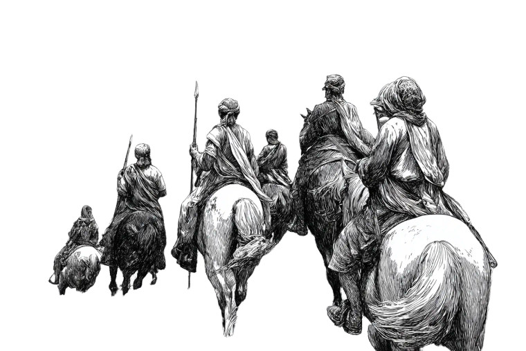 Ancient Thessaly Scene Vinyl Car Decal Sticker – Waterproof & UV-Resistant 2.986666666666667"