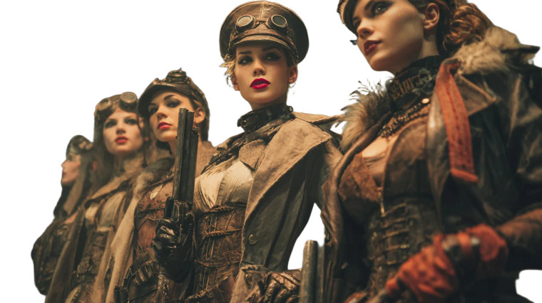 Post-Apocalyptic Warriors Vinyl Car Decal Sticker – Waterproof & UV-Resistant 2.72"