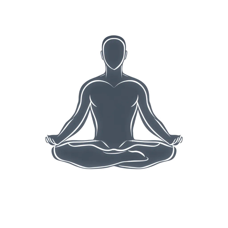 Meditation Silhouette Vinyl Car Decal Sticker – Waterproof & UV-Resistant 6.826666666666667"