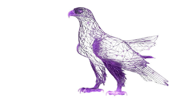 Holographic Chinese Eagle Vinyl Car Decal Sticker – Waterproof & UV-Resistant 2.72"