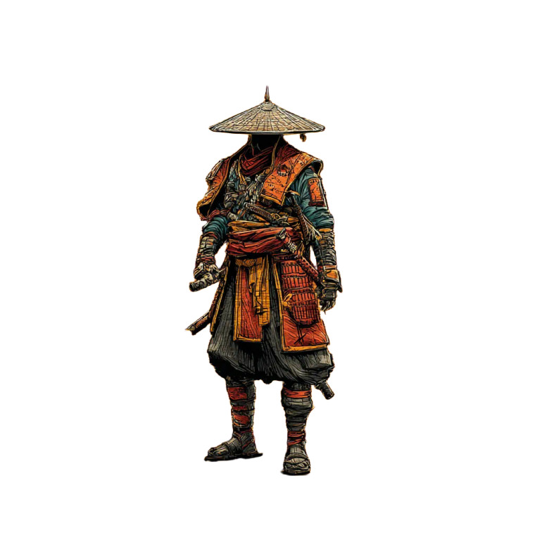 Samurai V29 Vinyl Car Decal Sticker – Waterproof & UV-Resistant 6.826666666666667"