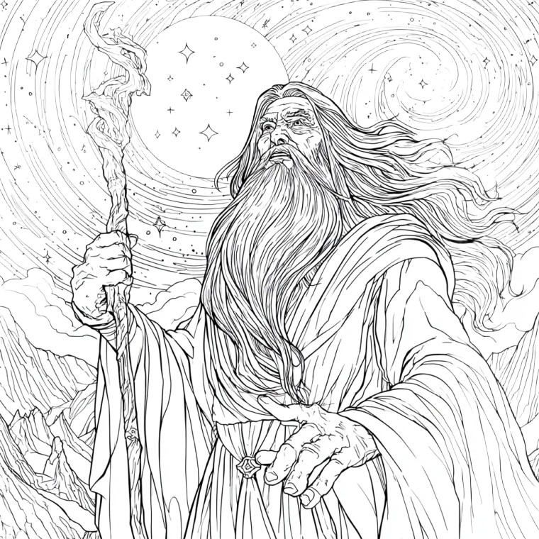 Wise Wizard V2 Vinyl Car Decal Sticker – Waterproof & UV-Resistant 3.4133333333333336"