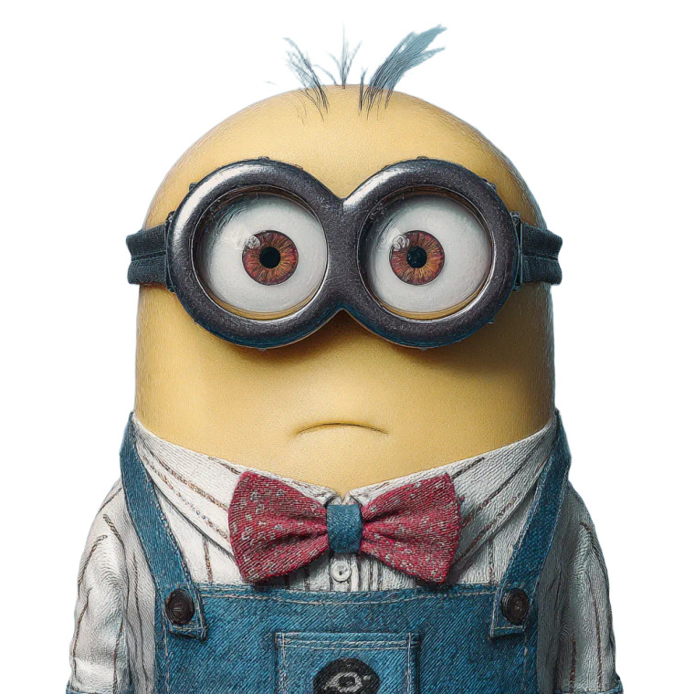 Business Minion Vinyl Car Decal Sticker – Waterproof & UV-Resistant 3.4133333333333336"