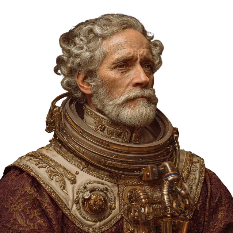 Sci-Fi Messiah Vinyl Car Decal Sticker – Waterproof & UV-Resistant 3.4133333333333336"