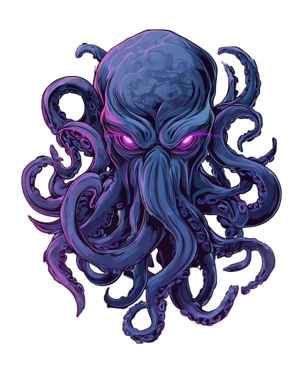 Cthulhu Sticker Vinyl Car Decal Sticker – Waterproof & UV-Resistant 4.0"