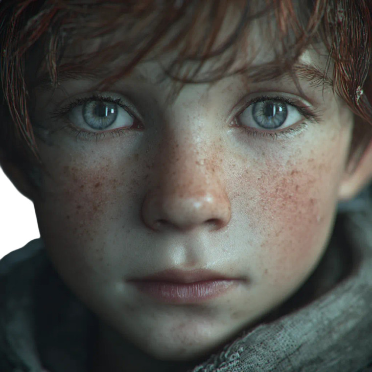 Sad Child V3 Vinyl Car Decal Sticker – Waterproof & UV-Resistant 3.4133333333333336"