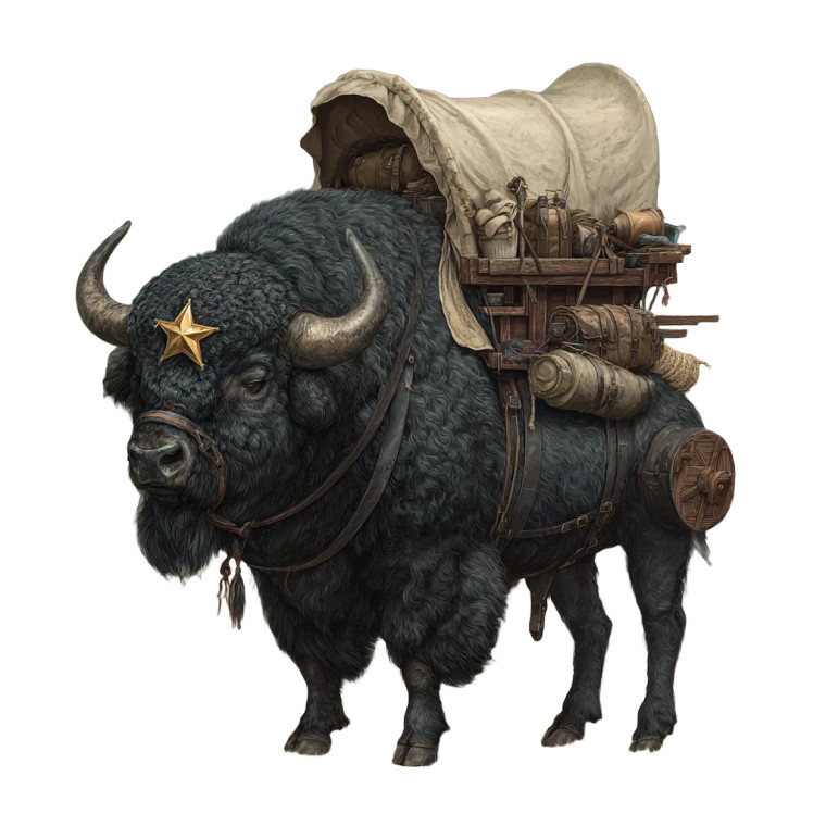 Deputy Buffalo Vinyl Car Decal Sticker – Waterproof & UV-Resistant 3.4133333333333336"
