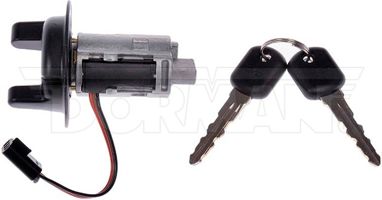 Dorman Ignition Lock Cylinder And Key | Fit 2000-2005 Chevrolet Cavalier Pontiac Sunfire | Secure Reliable OE Replacement