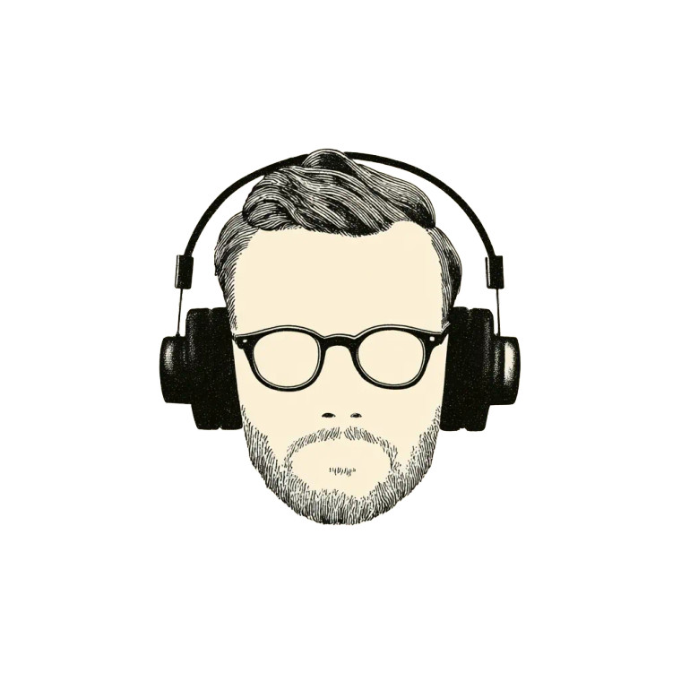 Faceless Headphones Guy Vinyl Car Decal Sticker – Waterproof & UV-Resistant 6.826666666666667"