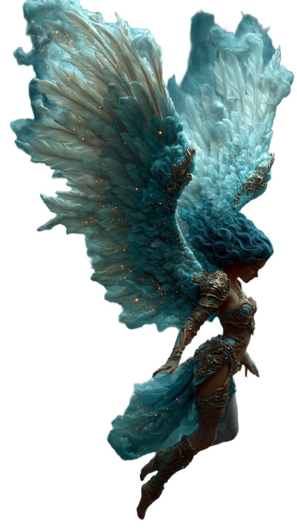 Celestial Guardian V15 Vinyl Car Decal Sticker – Waterproof & UV-Resistant 9.706666666666667"