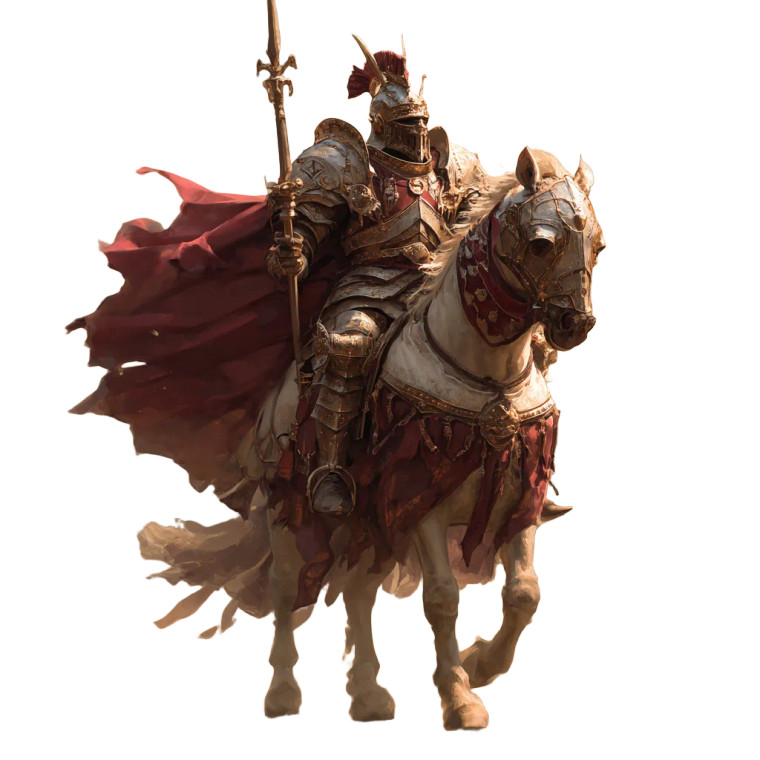 Epic Armored King Vinyl Car Decal Sticker – Waterproof & UV-Resistant 3.4133333333333336"