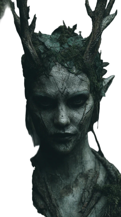 Mythical Forest Creature V4 Vinyl Car Decal Sticker – Waterproof & UV-Resistant 9.706666666666667"