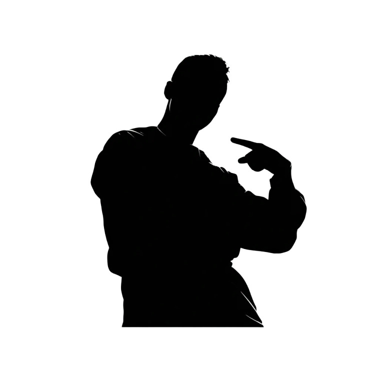 Proud Silhouette Logo Vinyl Car Decal Sticker – Waterproof & UV-Resistant 3.4133333333333336"