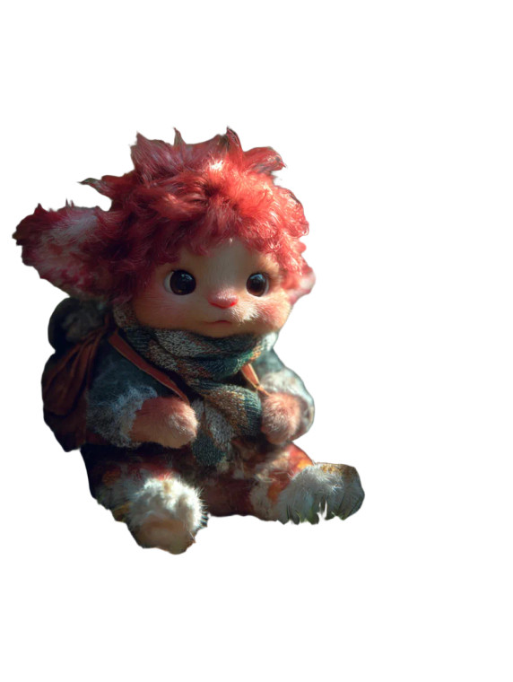 Whimsical Forest Creature V2 Vinyl Car Decal Sticker – Waterproof & UV-Resistant 8.213333333333333"