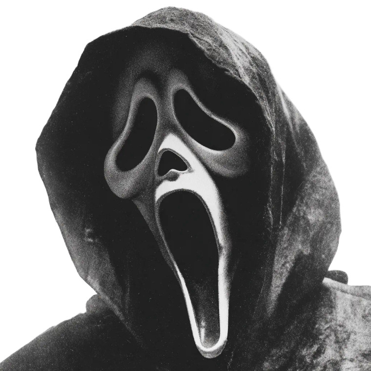 Ghostface Scream V2 Vinyl Car Decal Sticker – Waterproof & UV-Resistant 3.4133333333333336"
