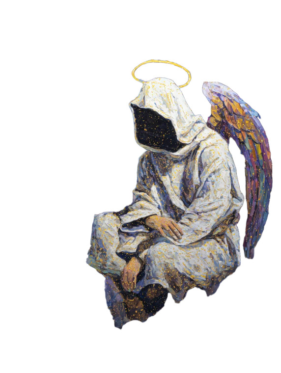 Celestial Star Being V2 Vinyl Car Decal Sticker – Waterproof & UV-Resistant 4.1066666666666665"