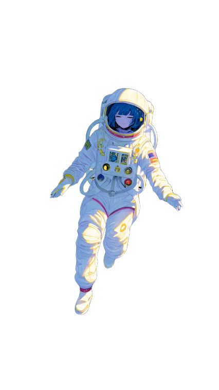 Chang'E'S Cosmic Flight Vinyl Car Decal Sticker – Waterproof & UV-Resistant 9.706666666666667"