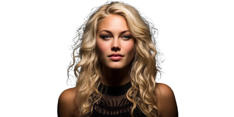 Blonde Singer Vinyl Car Decal Sticker – Waterproof & UV-Resistant 5.12"