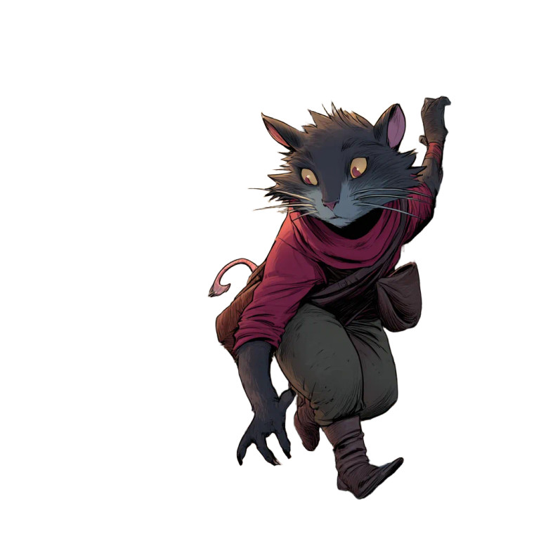 Sneaky Tabaxi Cat Vinyl Car Decal Sticker – Waterproof & UV-Resistant 3.4133333333333336"