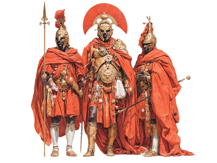 Numidian Cavalry Vinyl Car Decal Sticker – Waterproof & UV-Resistant 6.1866666666666665"