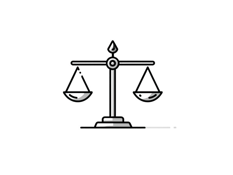 Balancing Scale Vinyl Car Decal Sticker – Waterproof & UV-Resistant 6.1866666666666665" Balancing Scale Vinyl Car Decal Sticker – Waterproof & UV-Resistant 6.1866666666666665"