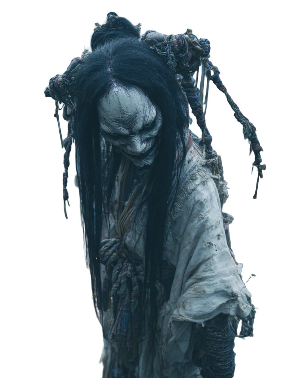 Giant Demon Woman Vinyl Car Decal Sticker – Waterproof & UV-Resistant 8.213333333333333"