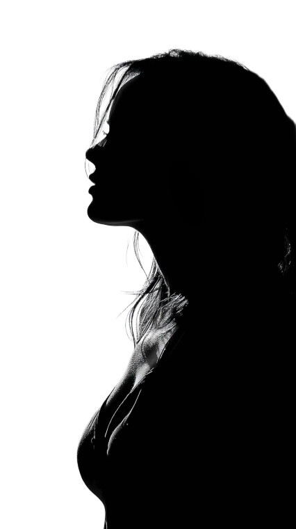 Silhouette At Window V4 Vinyl Car Decal Sticker – Waterproof & UV-Resistant 4.8533333333333335"