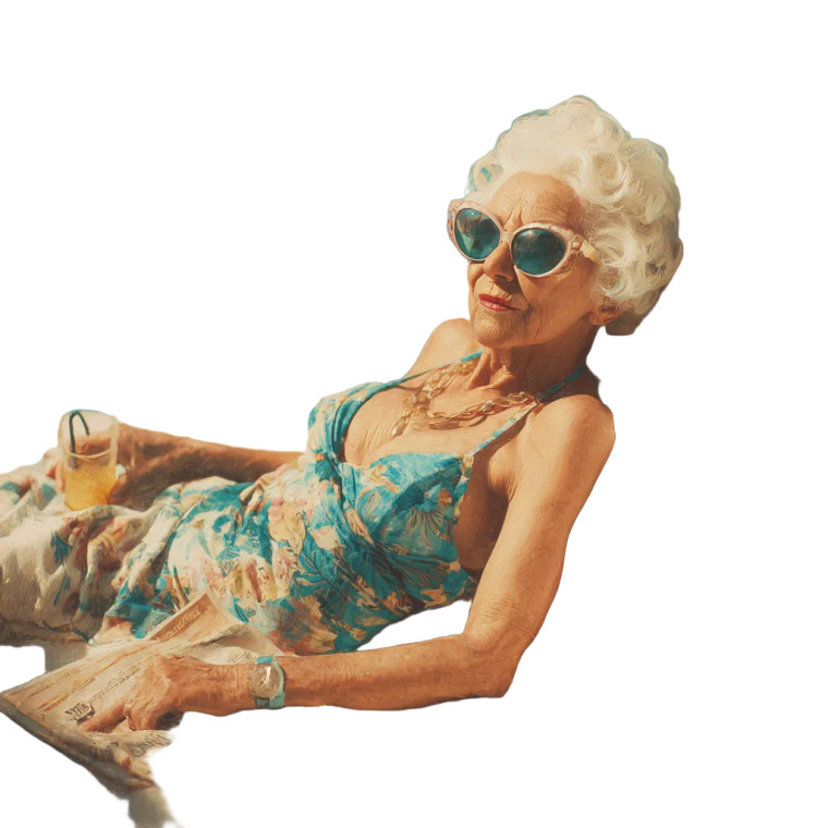 Sassy Tanning Lady Vinyl Car Decal Sticker – Waterproof & UV-Resistant 3.4133333333333336"