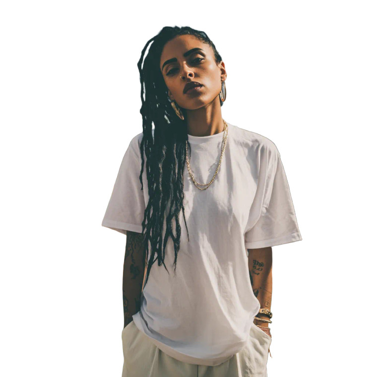 Shoulder Hair Vinyl Car Decal Sticker – Waterproof & UV-Resistant 6.826666666666667"