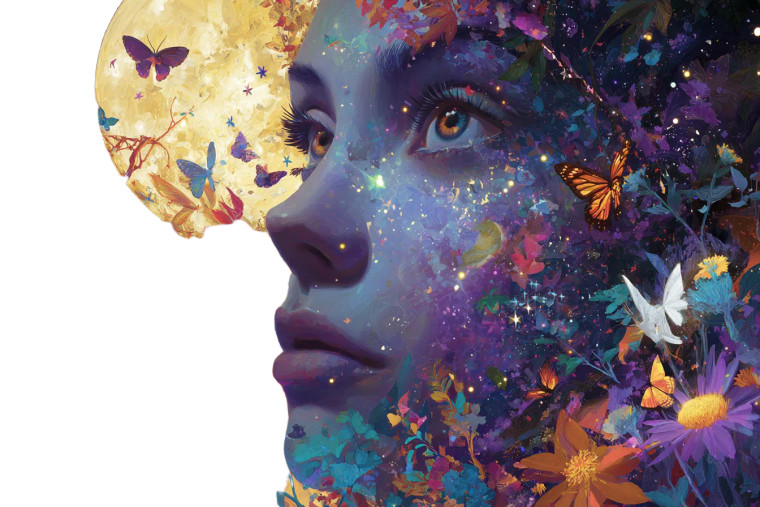 Moon Goddess Art V3 Vinyl Car Decal Sticker – Waterproof & UV-Resistant 2.986666666666667"