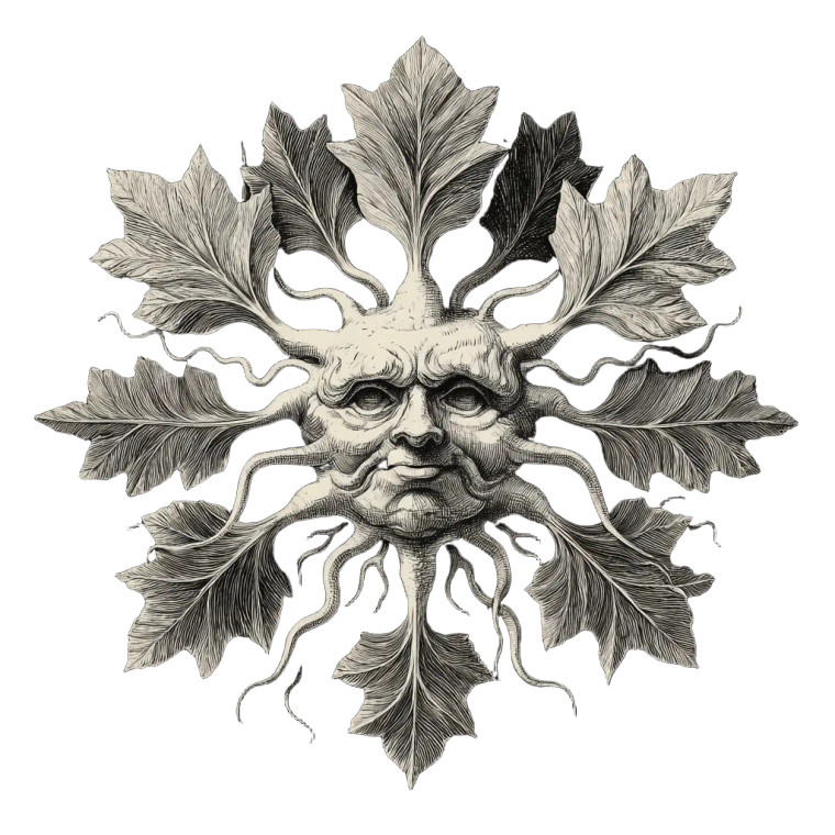 Ancient Mandragora Vinyl Car Decal Sticker – Waterproof & UV-Resistant 3.4133333333333336"