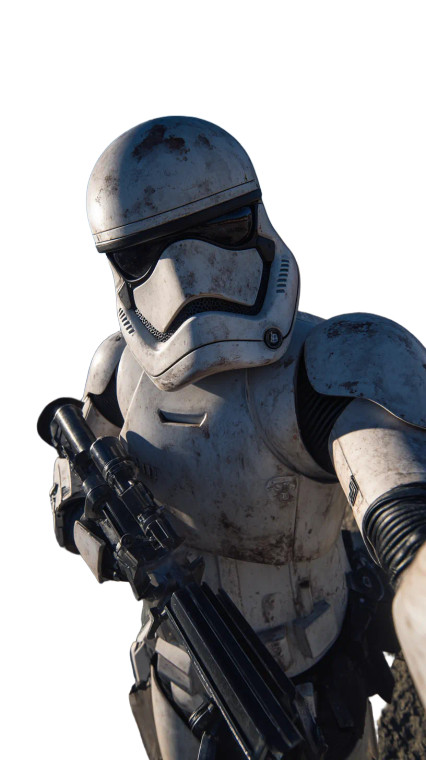 Stormtrooper Vlogging Vinyl Car Decal Sticker – Waterproof & UV-Resistant 9.706666666666667"