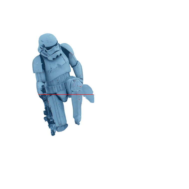 Stormtrooper Misses Vinyl Car Decal Sticker – Waterproof & UV-Resistant 3.4133333333333336"