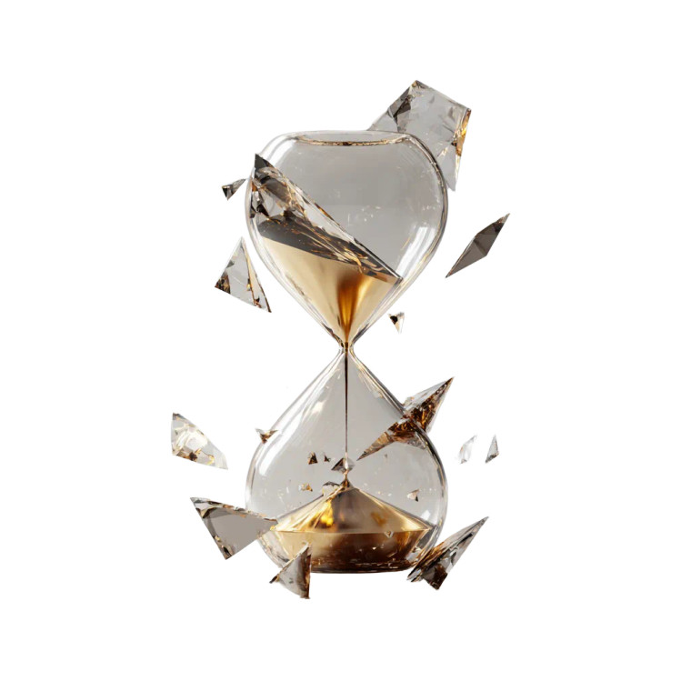 Broken Hourglass Prism Vinyl Car Decal Sticker – Waterproof & UV-Resistant 3.4133333333333336" Broken Hourglass Prism Vinyl Car Decal Sticker – Waterproof & UV-Resistant 3.4133333333333336"