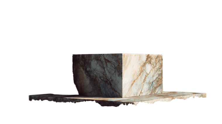 Stone Podium V2 Vinyl Car Decal Sticker – Waterproof & UV-Resistant 2.72"