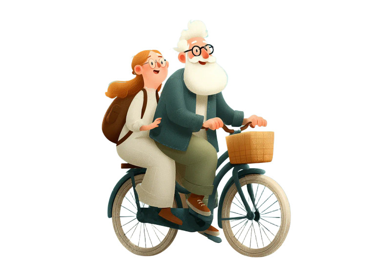 Joyful Seniors Vinyl Car Decal Sticker – Waterproof & UV-Resistant 6.1866666666666665"