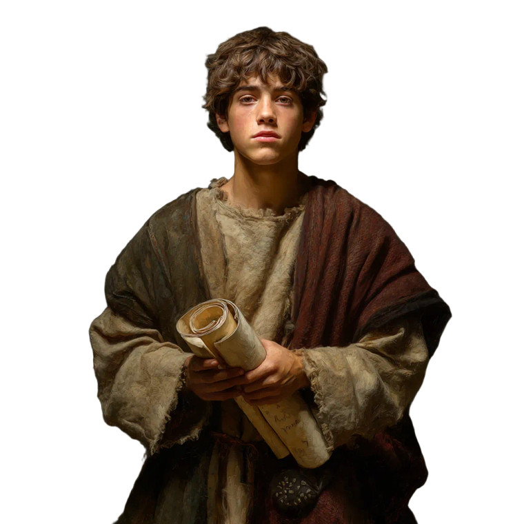 Timothy The Disciple Vinyl Car Decal Sticker – Waterproof & UV-Resistant 3.4133333333333336"