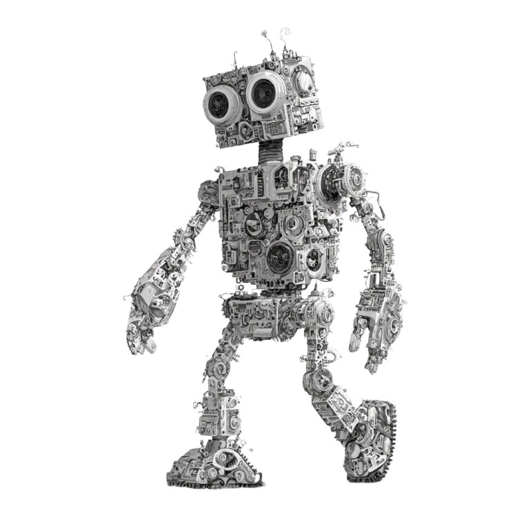 Cool Ai Robot V2 Vinyl Car Decal Sticker – Waterproof & UV-Resistant 6.826666666666667" Cool Ai Robot V2 Vinyl Car Decal Sticker – Waterproof & UV-Resistant 6.826666666666667"