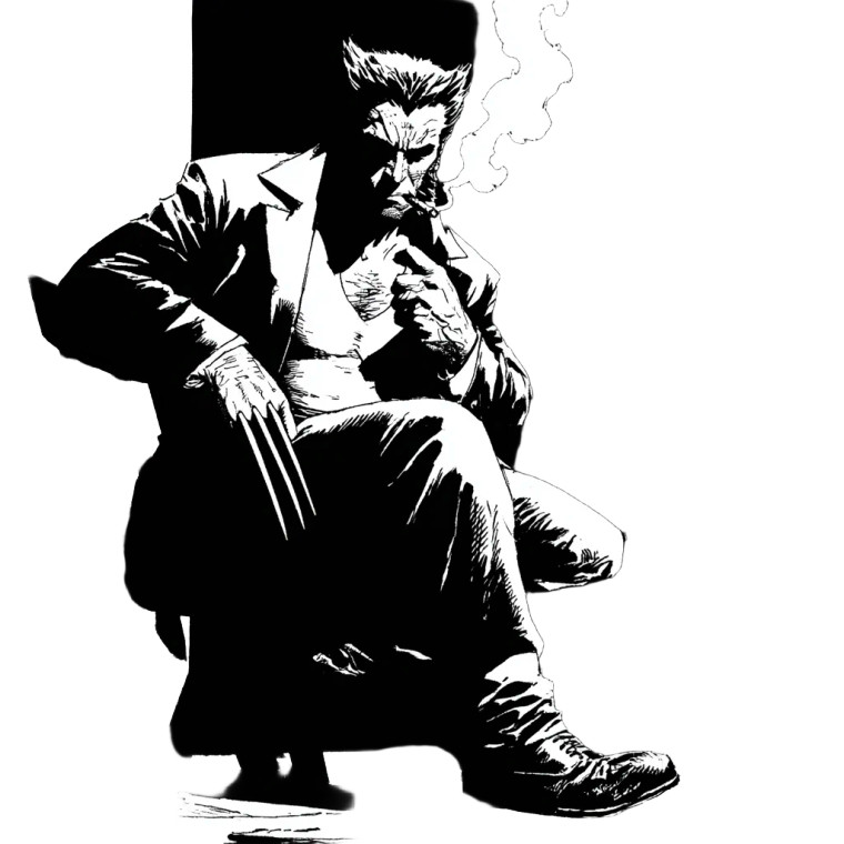 Wolverine Sin City Vinyl Car Decal Sticker – Waterproof & UV-Resistant 3.4133333333333336"