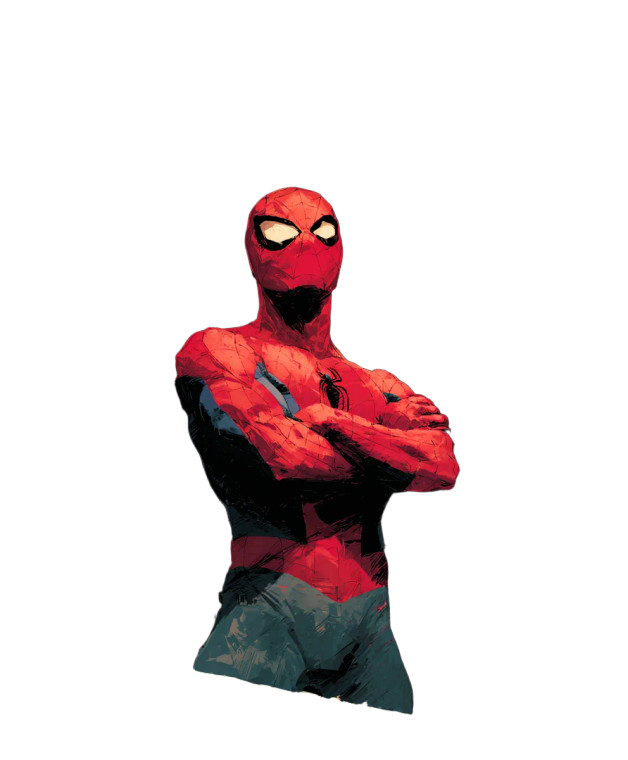 Spider-Man Rooftop V4 Vinyl Car Decal Sticker – Waterproof & UV-Resistant 4.0"